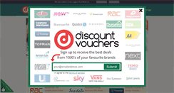 Desktop Screenshot of discountvouchers.co.uk