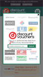 Mobile Screenshot of discountvouchers.co.uk